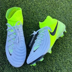 Nike Phantom Luna 2 Elite FG “Grey Volt Pack” Soccer Cleats Size 6.5